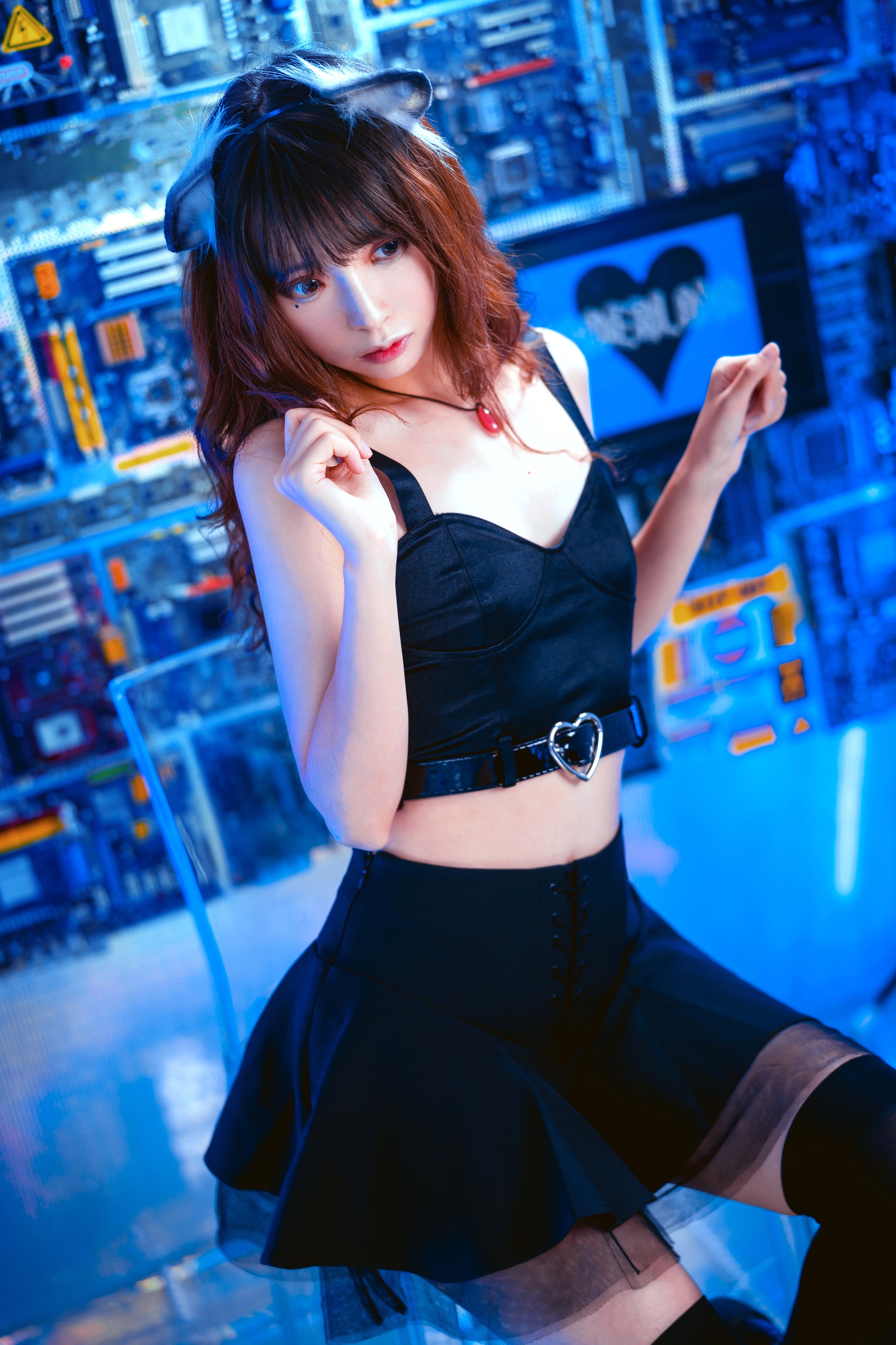 图片[1]-疯猫ss – NO.042 幻象蓝猫 [28P]-XikXak